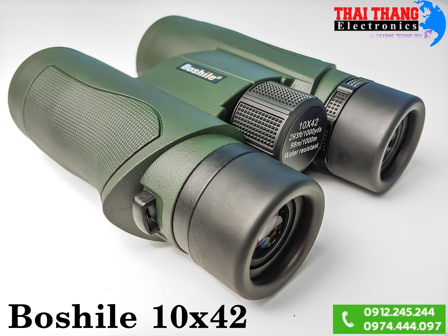 Ống nhòm săn ong giá rẻ boshile 10x42 Roof