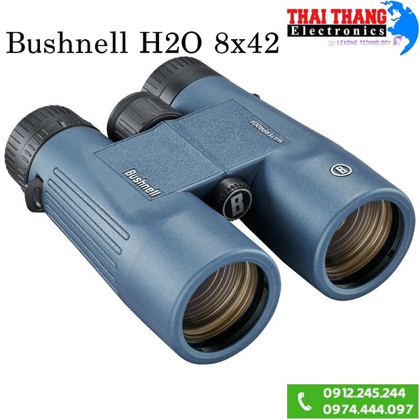Ống nhòm BUSHNELL H2O 8x42mm Dark Blue Roof