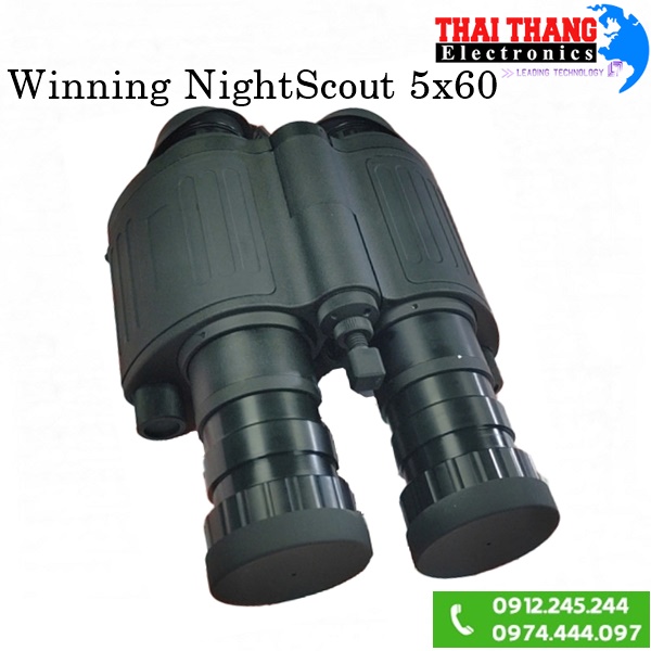 Ống nhòm đêm 2 mắt GEN1 Winning NightScout 5x60