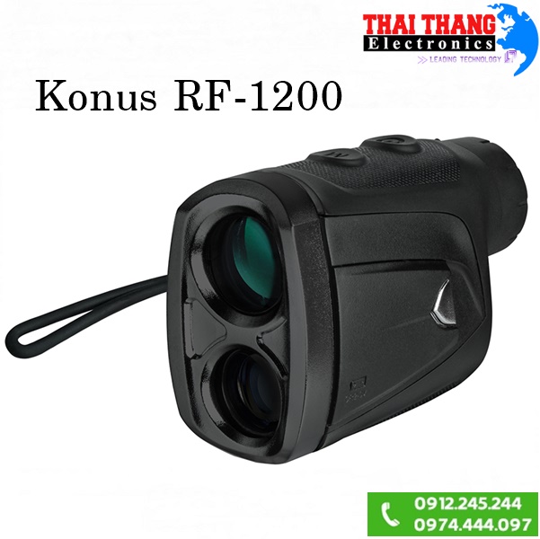 Ống nhòm đo khoảng cách KONUS RF-1200 7316