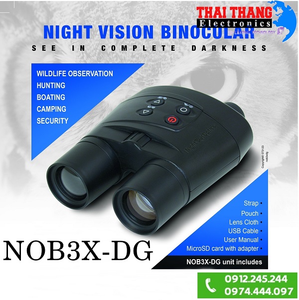 Ống nhòm đêm 2 mắt thế hệ mới nhất NOB3X-DG