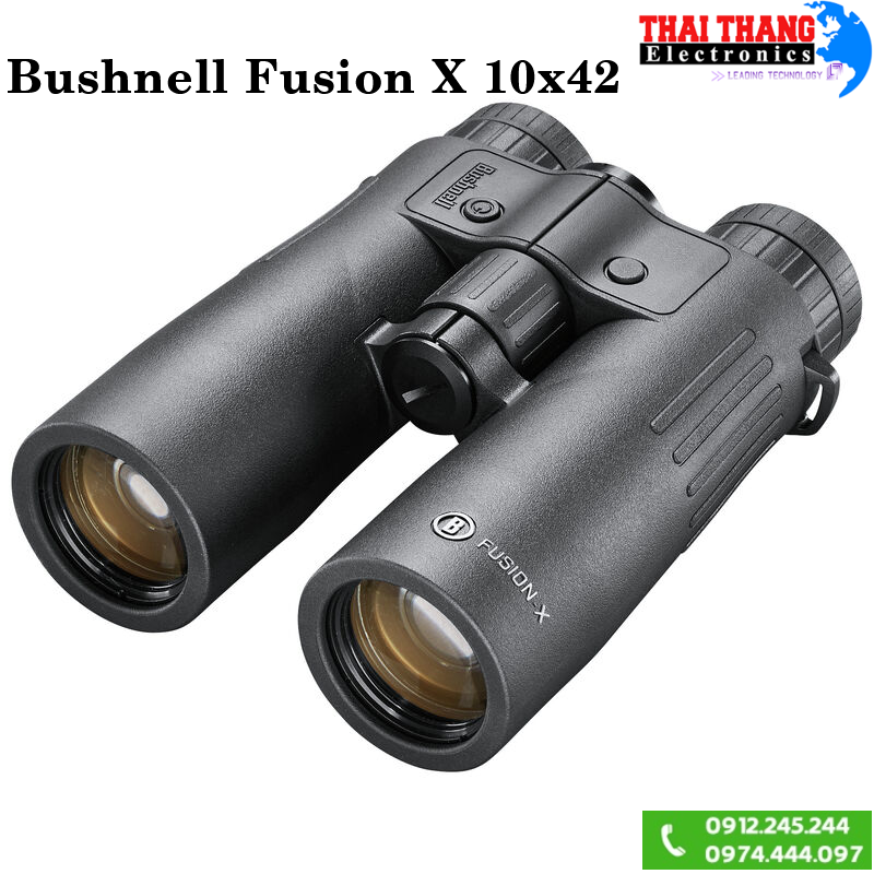 Ống nhòm đo khoảng cách Bushnell Fusion X 10x42