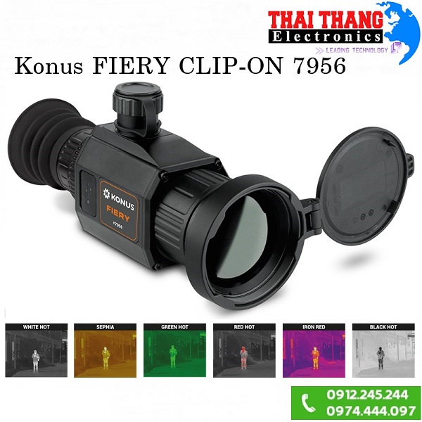 Ống nhòm thân nhiệt KONUS FIERY CLIP-ON 7956