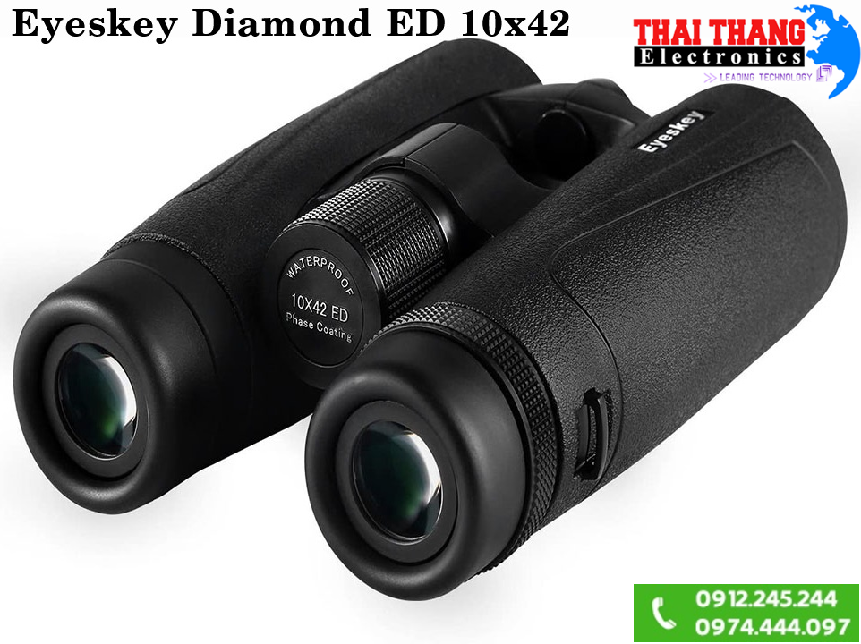 Ống nhòm soi ong Cao Cấp Eyeskey Diamond ED 10x42