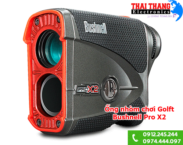Ống nhòm đo khoảng cách golf Bushnell Pro X2