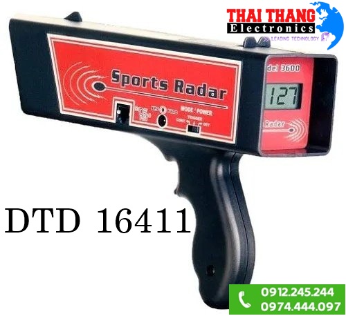 Súng đo tốc độ USA DTD16411 đo từ 16 đến 411 km/h