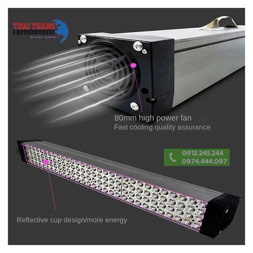 Đèn UV Sấy Công Nghiệp 400W Winning Light TT2720 USA
