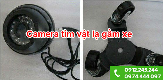 Camera soi gầm ôtô cầm tay có màn hình