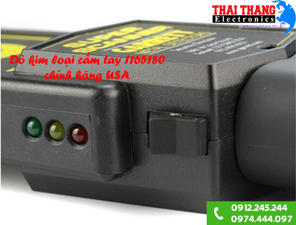 Máy dò kim loại Garret Super scanner 1165180 hàng xịn USA