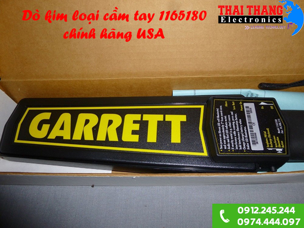 Máy dò kim loại Garret Super scanner 1165180 hàng xịn USA