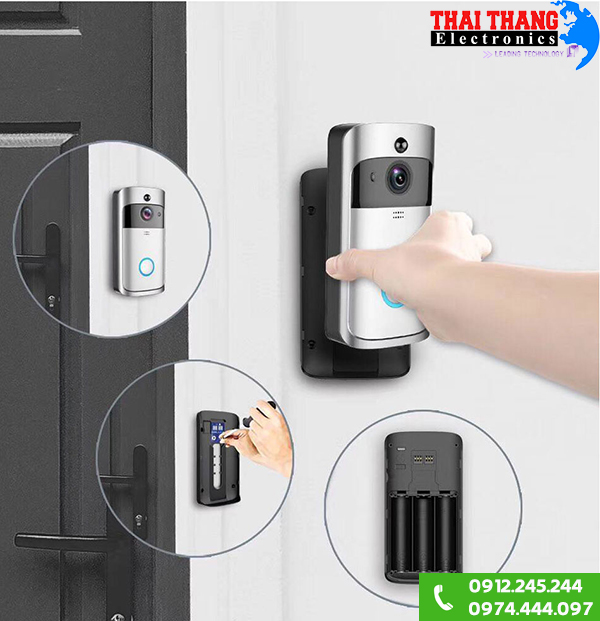 Chuông cửa thông minh kết nối điện thoại VDPWF130