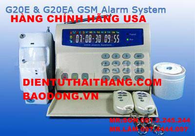 Bộ báo động không dây báo qua điện thoại dùng Sim