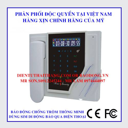 Bộ báo động không dây báo qua điện thoại G70