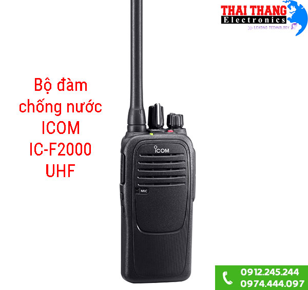 Máy bộ đàm ICOM chính hãng IC-F2000 UHF