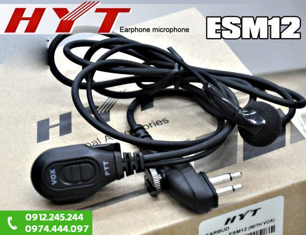 Tai nghe bộ đàm HYT TC-508 TC-518 EMS12