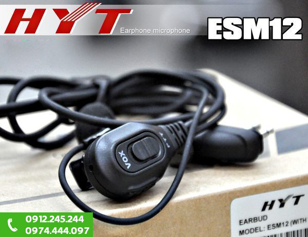Tai nghe bộ đàm HYT TC-508 TC-518 EMS12