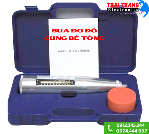 Máy đo độ cứng bê tông cầm tay chính hãng