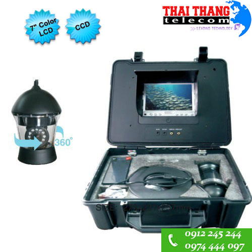 Camera dưới nước TTI CDN-557 LCD 7 inch 12 IRLED