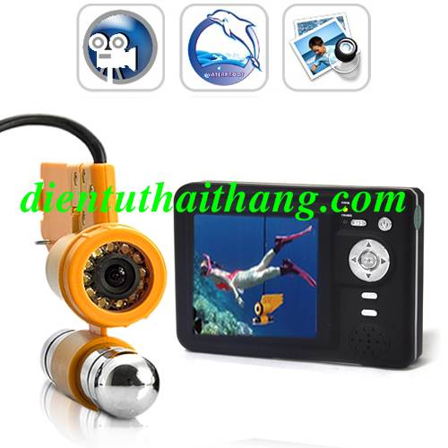 CAMERA DƯỚI NƯỚC KHÔNG DÂY CÓ MÀN HÌNH
