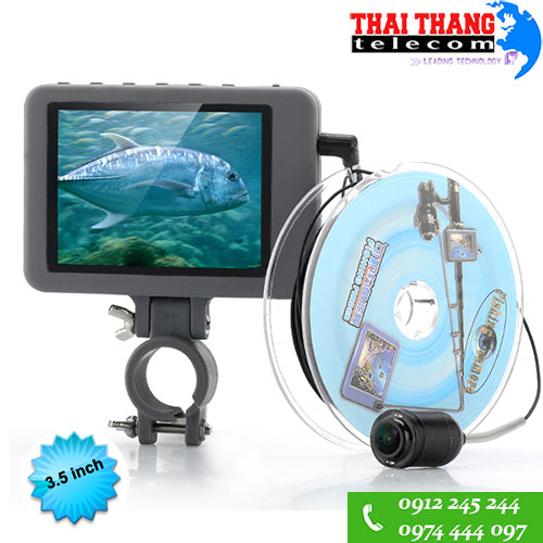 Camera gắn cần câu CDN305 có màn hình