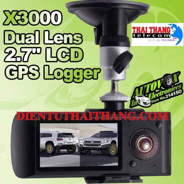 CAMERA HÀNH TRÌNH X3000