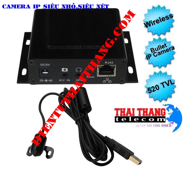 CAMERA IP SIÊU NHỎ KHÔNG DÂY JAPAN