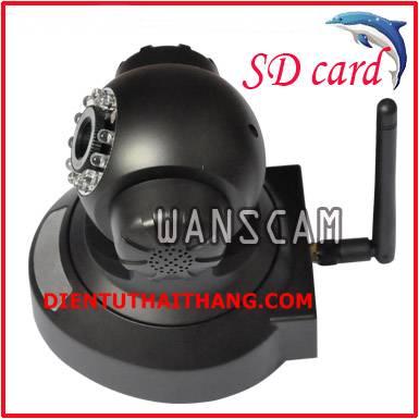 CAMERA IP WANSCAM B168 HỖ TRỢ THẺ NHỚ