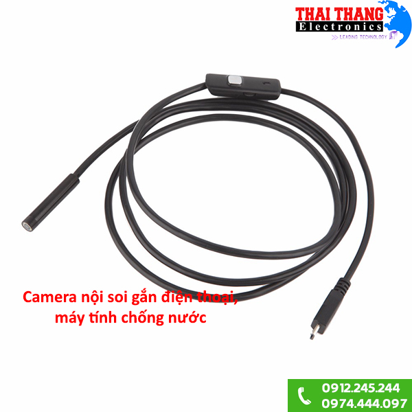 Camera nội soi mini xem trên điện thoại 5m