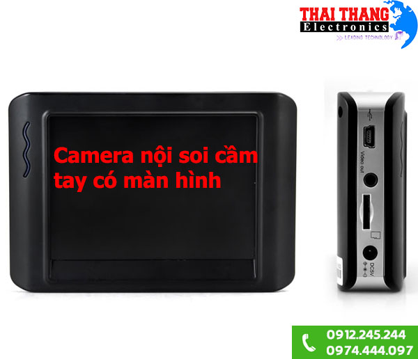 Camera nội soi cầm tay có màn hình rời