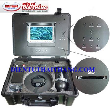 Camera theo dõi dưới nước quay 360 không lưu hình