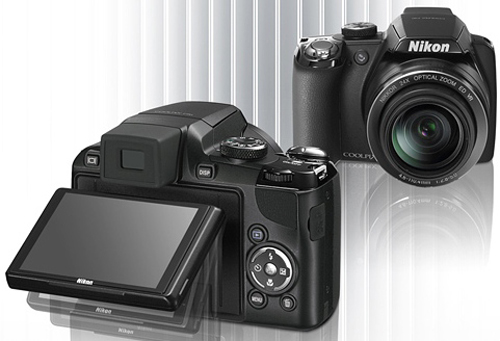 Camera với màn hình lật xoay 