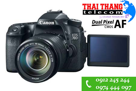 Máy ảnh Canon EOS 70D 20.2MP Wifi GPS