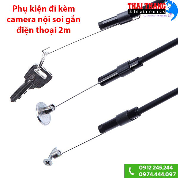 Camera nội soi gắn điện thoại 2m SWC2502