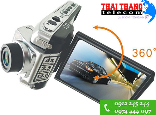 Camera hành trình ôtô F900 FullHD xoay 360 độ