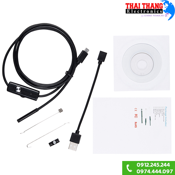 Camera nội soi gắn điện thoại AC2702 2m