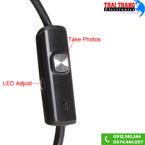 Camera nội soi gắn điện thoại AC2705 5m