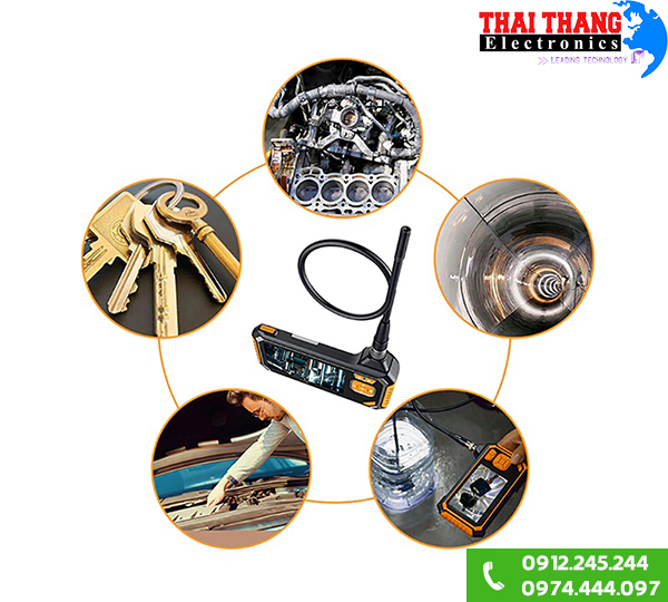 Camera nội soi có màn hình cầm tay CNS2803 3m