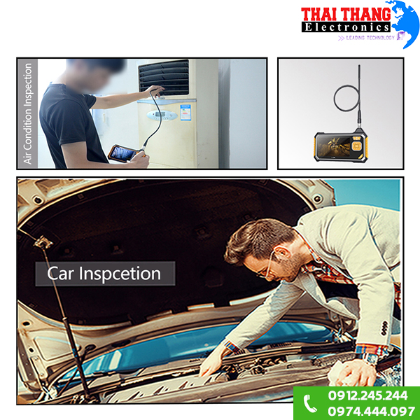 Camera nội soi CNS2805 có màn hình cầm tay 5m