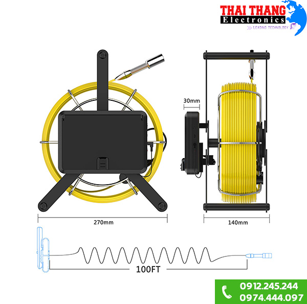 Camera nội soi công nghiệp CNS0796DV