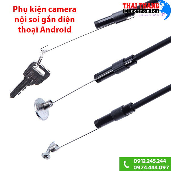 Camera gắn điện thoại dây mềm 10m SWC2510