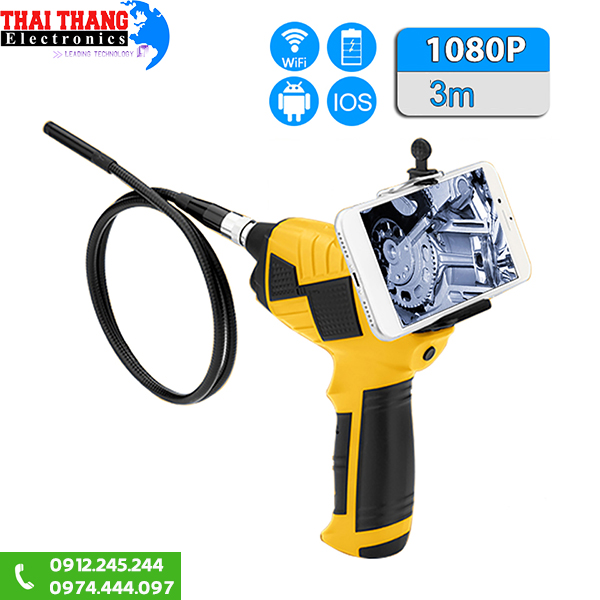 Camera nội soi wifi có tay cầm TTI CNS31503WF 3m
