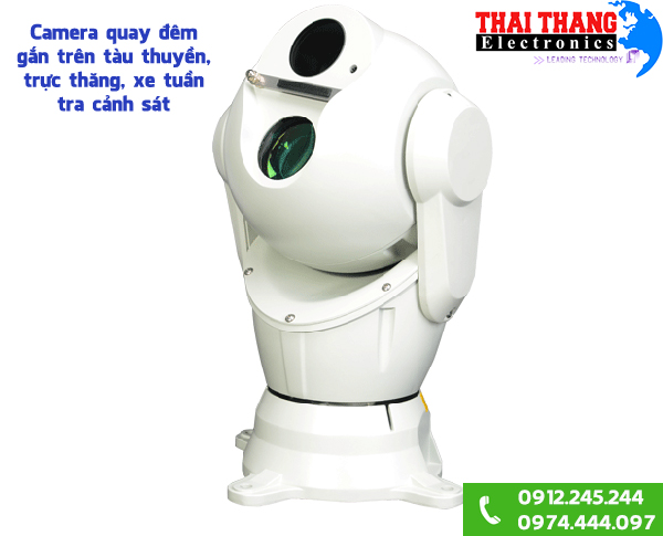 Camera quay đêm cho tàu thuyền trực thăng MNVCT400