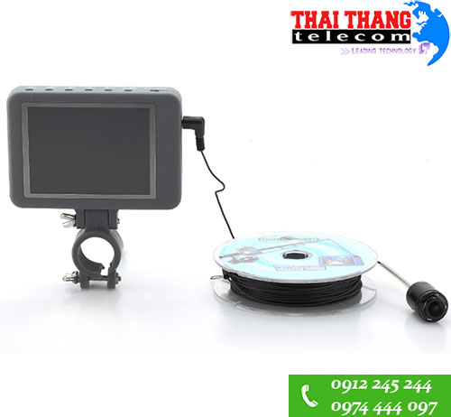 Camera gắn cần câu CDN305 có màn hình