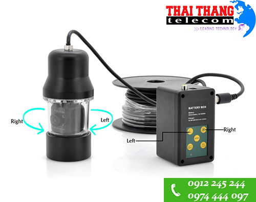Camera quan sát dưới nước CND713 xoay 360 độ