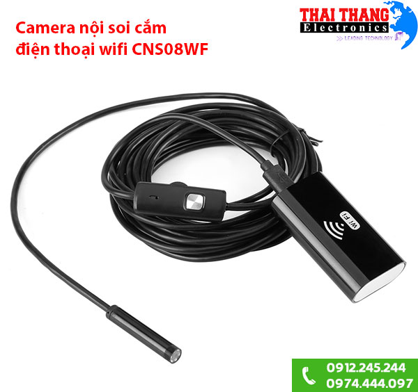 Camera nội soi wifi kết nối điện thoại CNS08WF