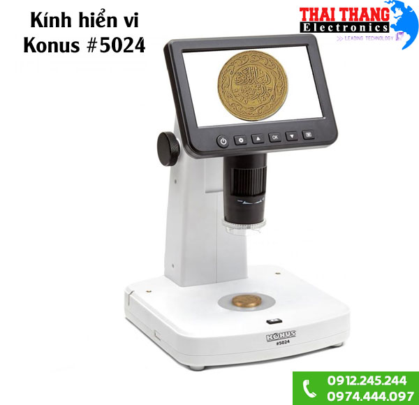 Kính hiển vi có màn hình Konus 10-300x