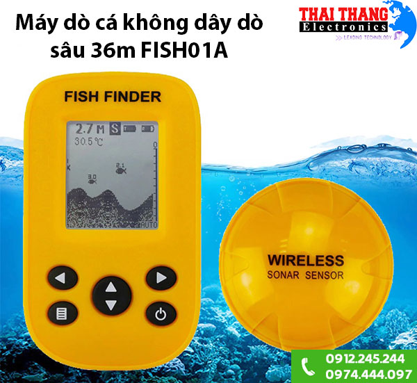 Camera dò cá chuyên nghiệp 36m FISH01A