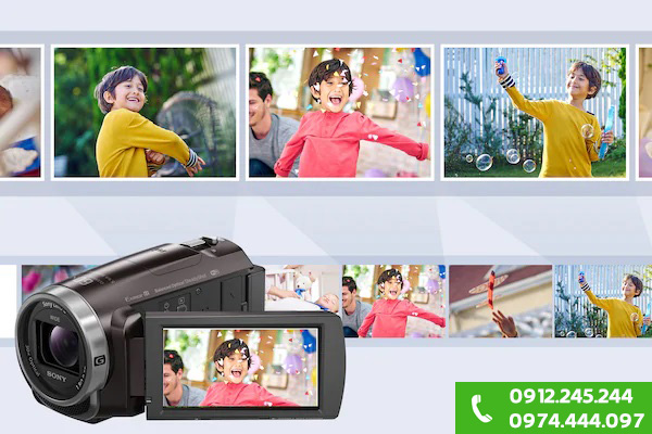 Máy quay Sony Handycam PJ675 zoom quang 30x