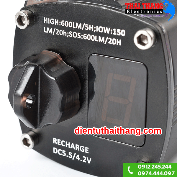 Đèn pin lặn Smiling Shark F839