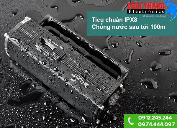 Đèn pin lặn Smiling Shark F839